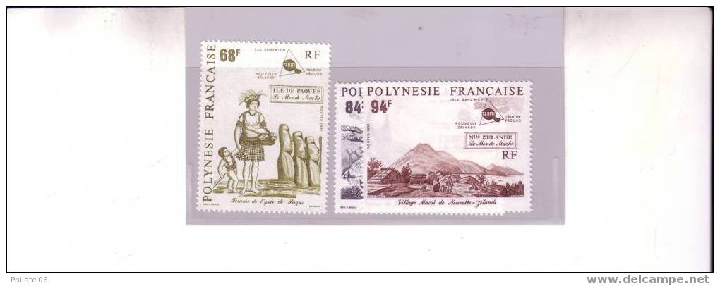 BONNE SERIE DE POLYNESIE   COTE:75 EUROS   PETIT TIRAGE - Neufs