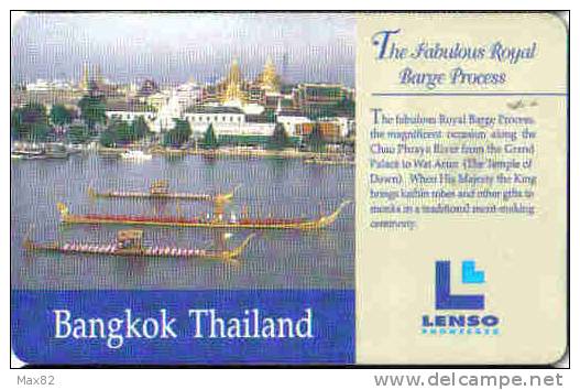 THAILAND CHIP - ROYAL BARGE PROCESS - Thaïlande