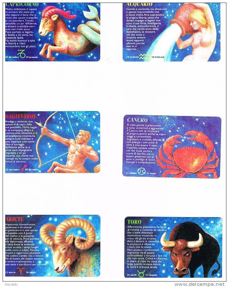 CAT. C & C. 7011-7014 E 7021-7028 SAN MARINO -1996- 1998 -ZODIACO - NUOVE - Zodiaque