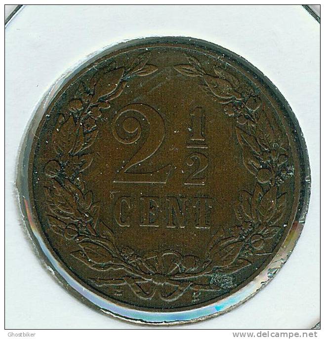 Nederland 1904 2 1/2 Cent Wilhelmina  PR / SUP / VORZ / EF - 2.5 Cent