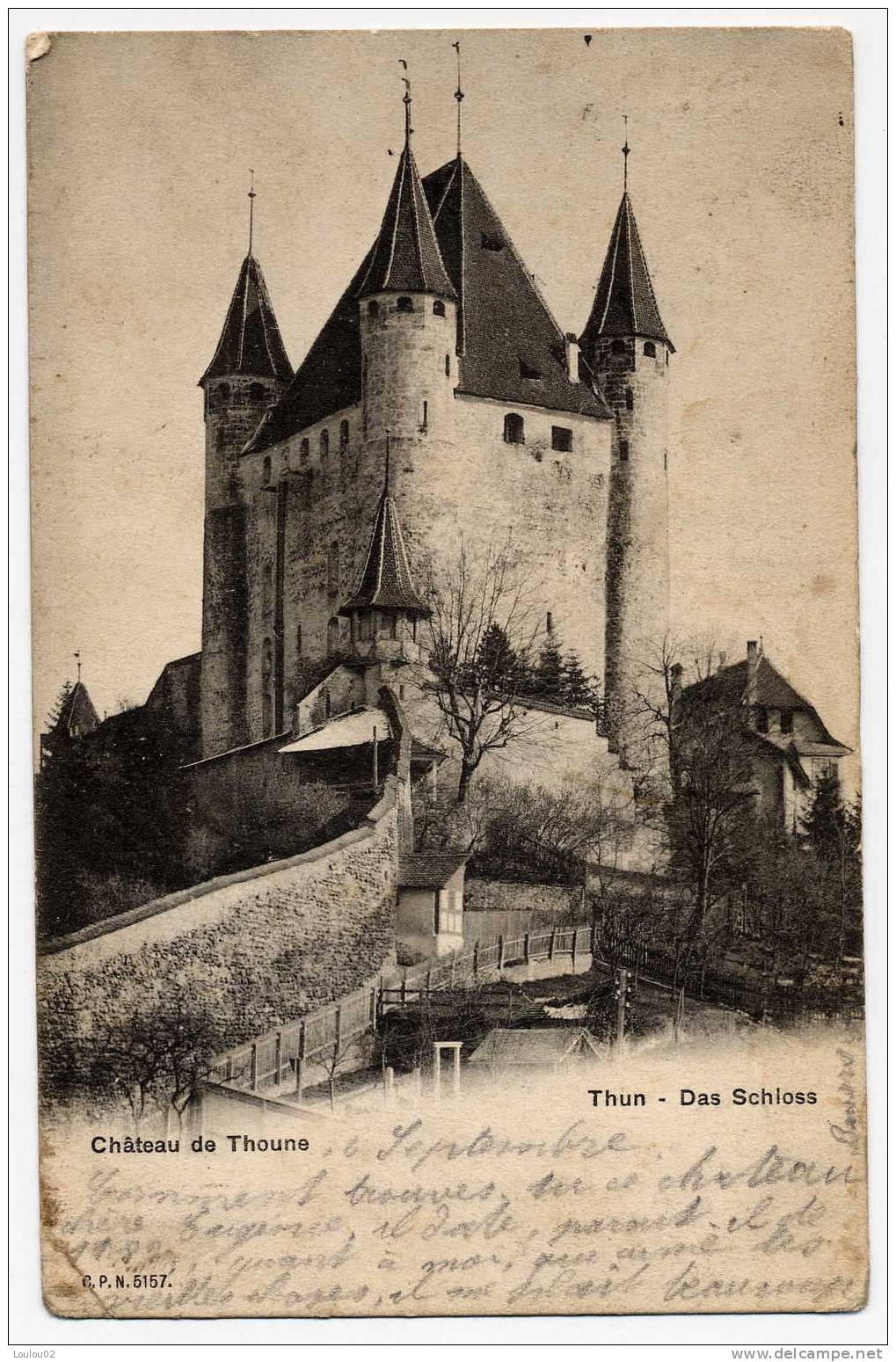 SUISSE - Chateau De THOUNES - Thun
