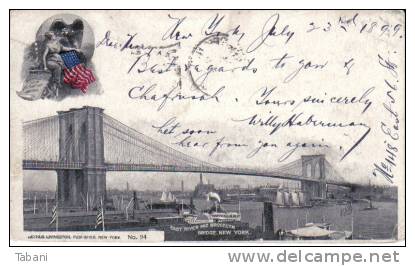 USA Detroit To München 1899. Old Postcard. - Other & Unclassified