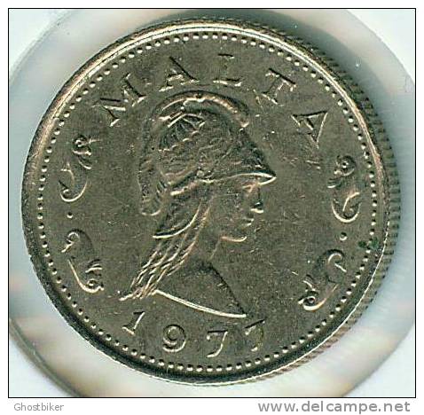 Malta 2 Cents 1977 (2) - Malte