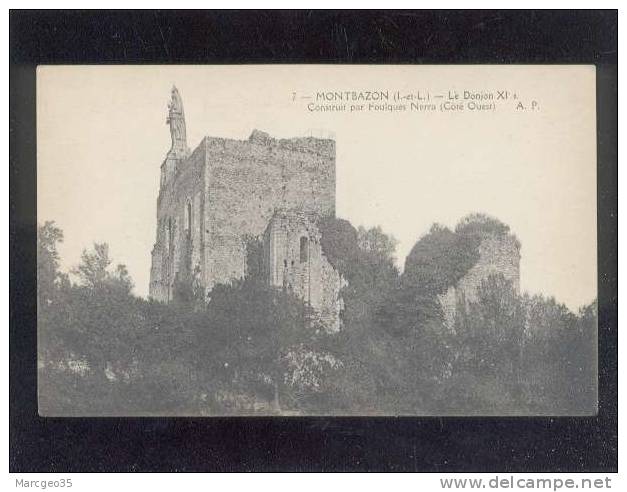 Montbazon Le Donjon édit.A.P. N° 7  Belle Carte - Montbazon