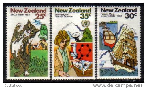 NEW ZEALAND  Scott #  739-43**  VF MINT NH - Unused Stamps