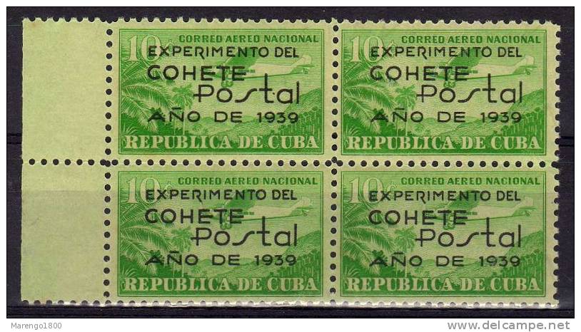 Cuba 1939 ** (4 X)    (g248b) - Poste Aérienne