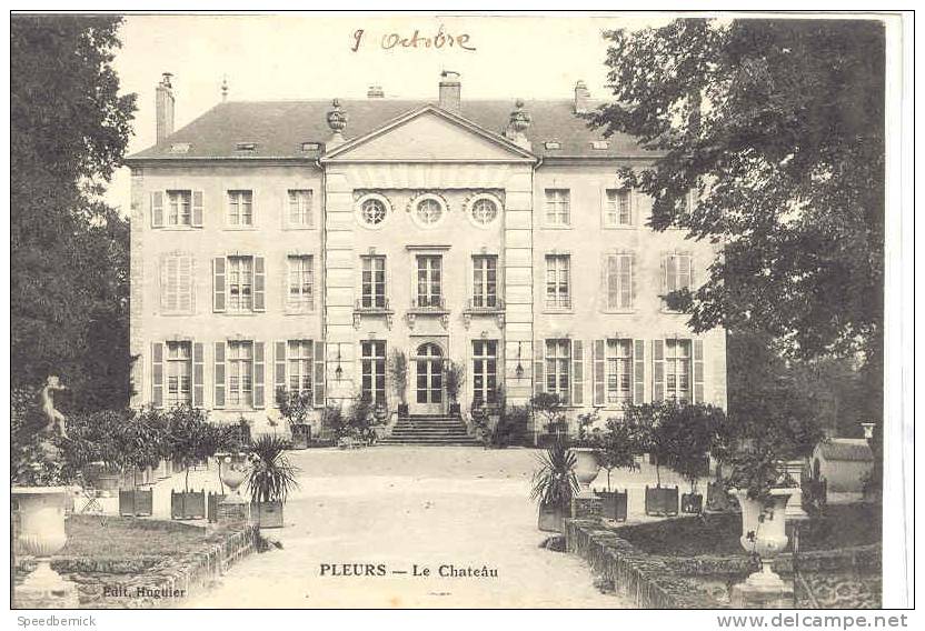 15968 Pleurs - Le Château . Ed Huguier - Autres & Non Classés