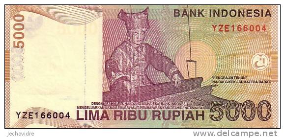 INDONESIE   5 000 Rupiah  Daté De 2001/2003   Pick 142c     ***** BILLET  NEUF ***** - Indonesia