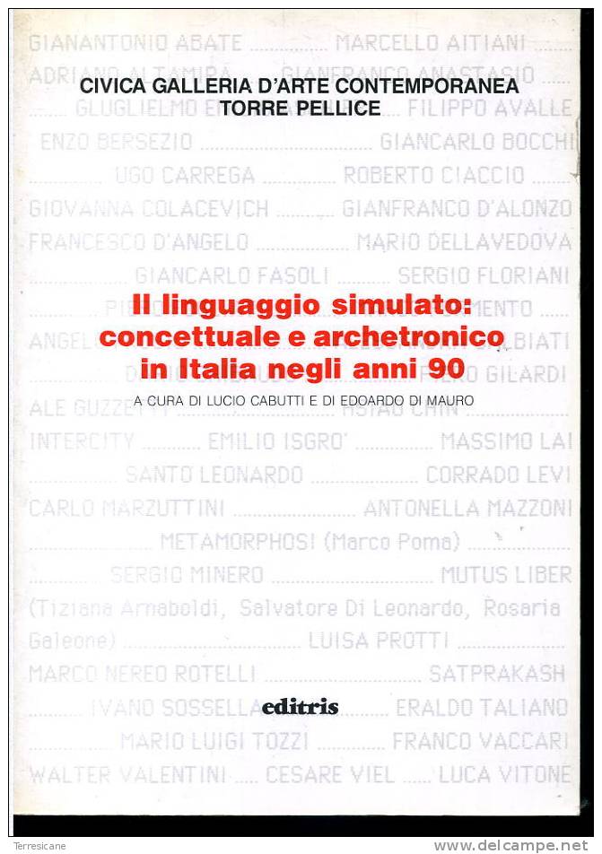 IL LINGUAGGIO SIMULATO: CONCETTUALE E ARCHETRONICO IN ITALIA NEGLI ANNI 90 CABUTTI-DI MAURO EDITRIS L - Society, Politics & Economy