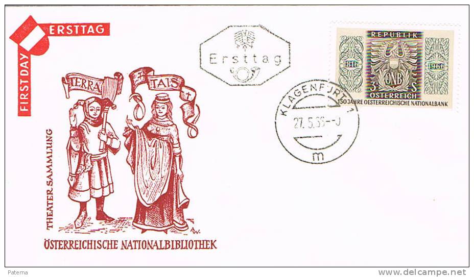 3509   F.D.C. KLAGENFURT 1966 ( Austria) , - Lettres & Documents