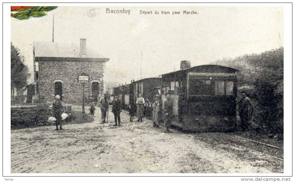 Baconfoy - Départ Du Tram Pour Marche - Tenneville