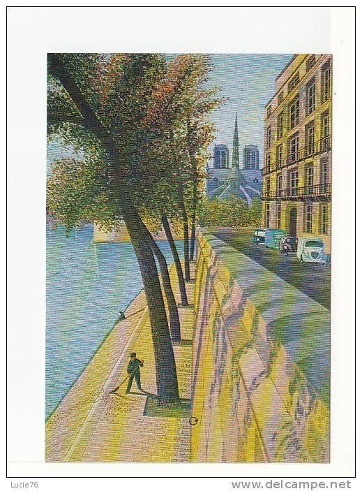 GALERIE NAÏFS Et PRIMITIFS  - PARIS -  SAINT COME  - QUAI D´ORLEANS - The River Seine And Its Banks