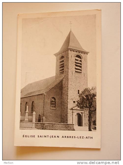 Arbres-lez-Ath  -  Église Saint-Jean  VF   D62787 - Ath