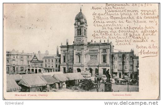 Derby - Market Place  - Carte Précurseur: Achat Immédiat - Derbyshire