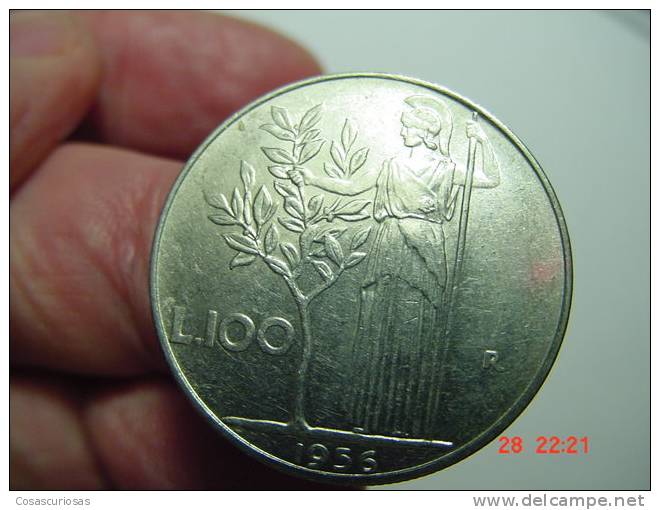 2011  ITALIA  ITALY 100 LIRE    YEAR  1956 SPL-    OTHERS IN MY STORE - 100 Liras