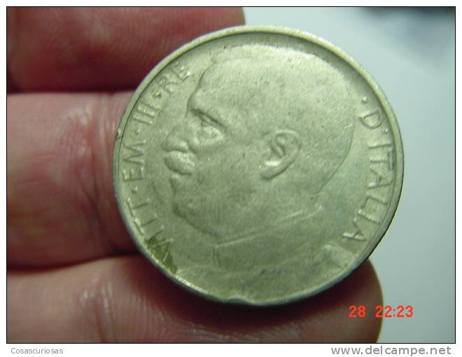 2033  ITALIA  ITALY  50 CTSIMI     YEAR  1920 RIGATO    OTHERS IN MY STORE - 1900-1946 : Victor Emmanuel III & Umberto II