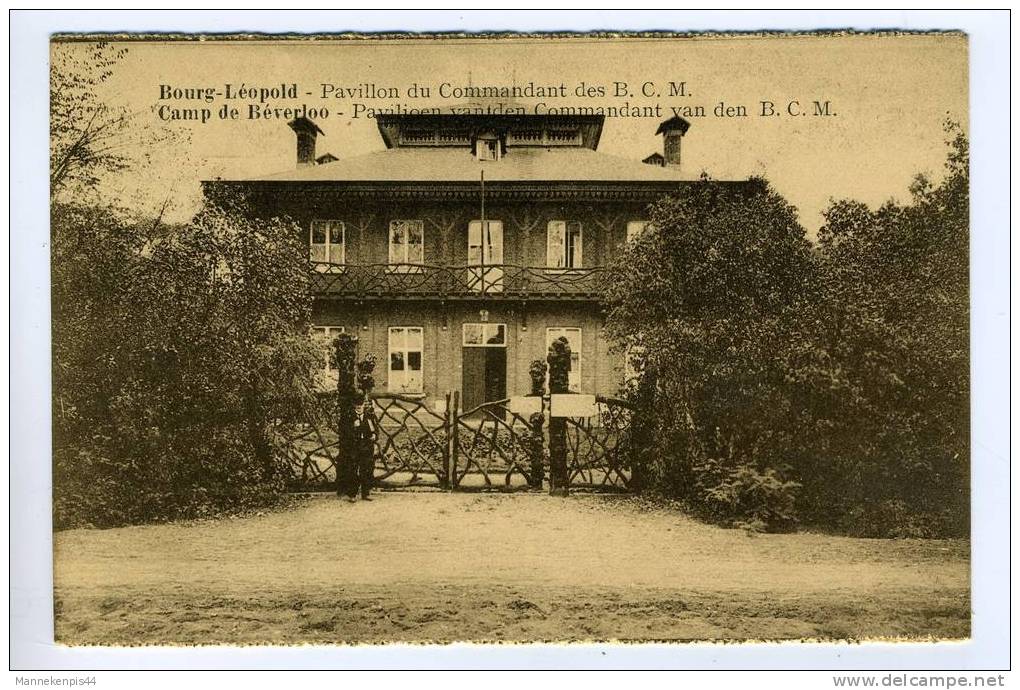 Bourg-Léopold - Leopoldsburg - Camp De Beverloo - Kamp Van Beverloo - Pavillon Du Commandant Des B.C.M. - Leopoldsburg (Camp De Beverloo)