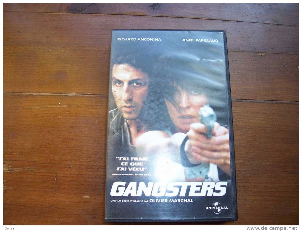 GANGSTERS  DE OLIVIER MARCHAL  AVEC ANCONINA ET ANNE PARILLAUD - Krimis & Thriller