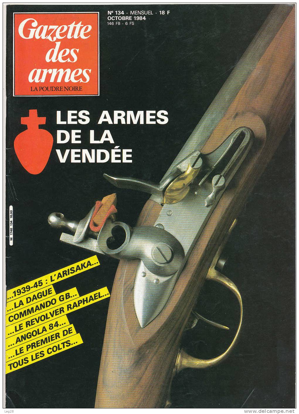 GAZETTE  DES  ARMES  N° 134 - Francese