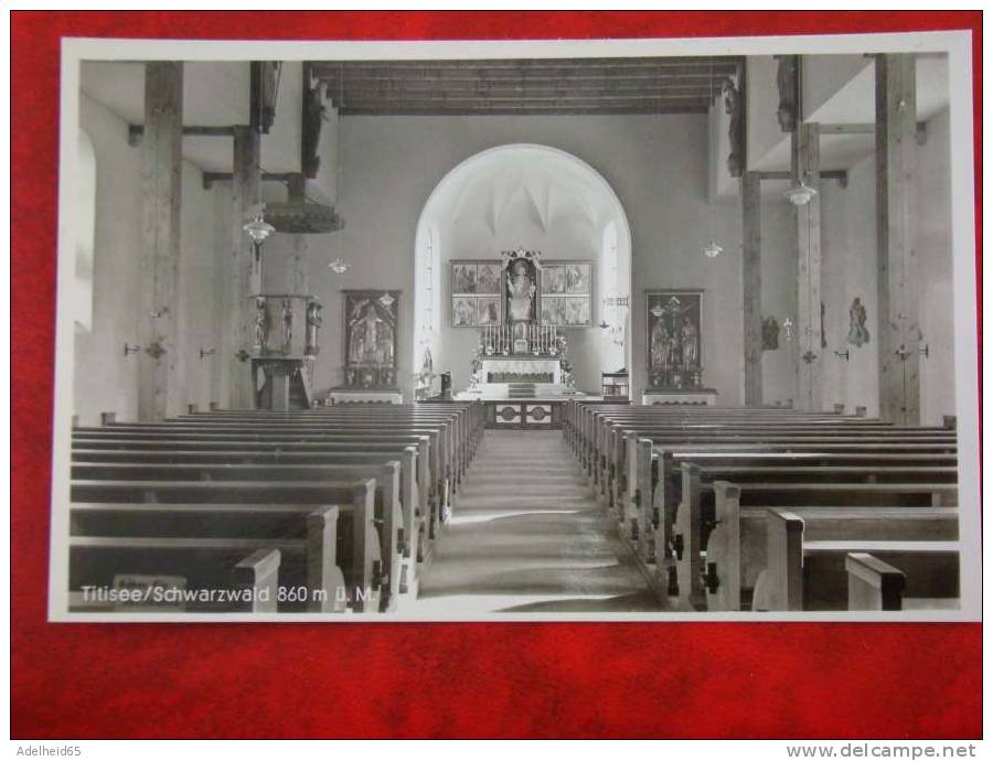 Gemeinde Titisee Schwarzwald Kirche Echt Foto Franck Verlag Stuttgart - Titisee-Neustadt