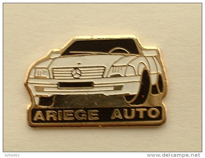 PIN´S MERCEDES - ARIEGE AUTO CABRIOLET BLANC - Mercedes