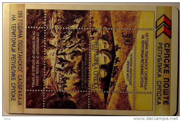 REPUBLIC OF SRPSKA - Stamps - 150 Units - 2001 - Bosnie