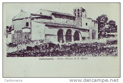 Caltanisetta-Antica Abbazia Di S. Spirito-1923 - Caltanissetta
