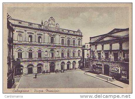 Caltagirone(Catania)-Piazza Del Municipio - Catania