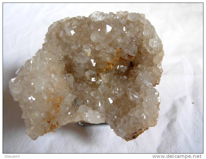 QUARTZ HYALIN RECTO VERSO  6 X 4,5 Cm AUROUZE - Mineralien
