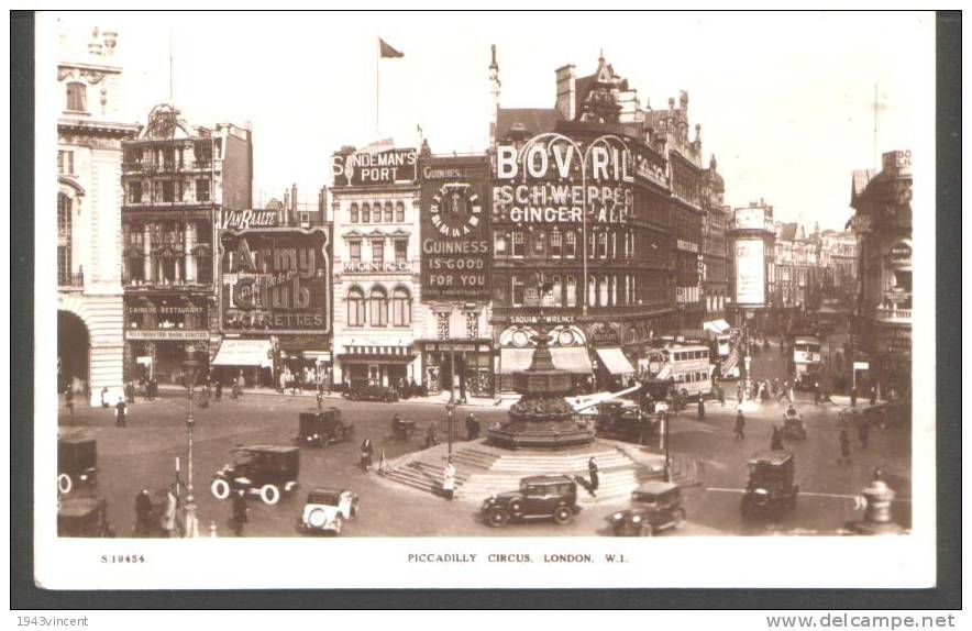C 4050 - ROYAUME UNI - PICCADILLY CIRCUS LONDON - Belle CPA Animée - - Piccadilly Circus