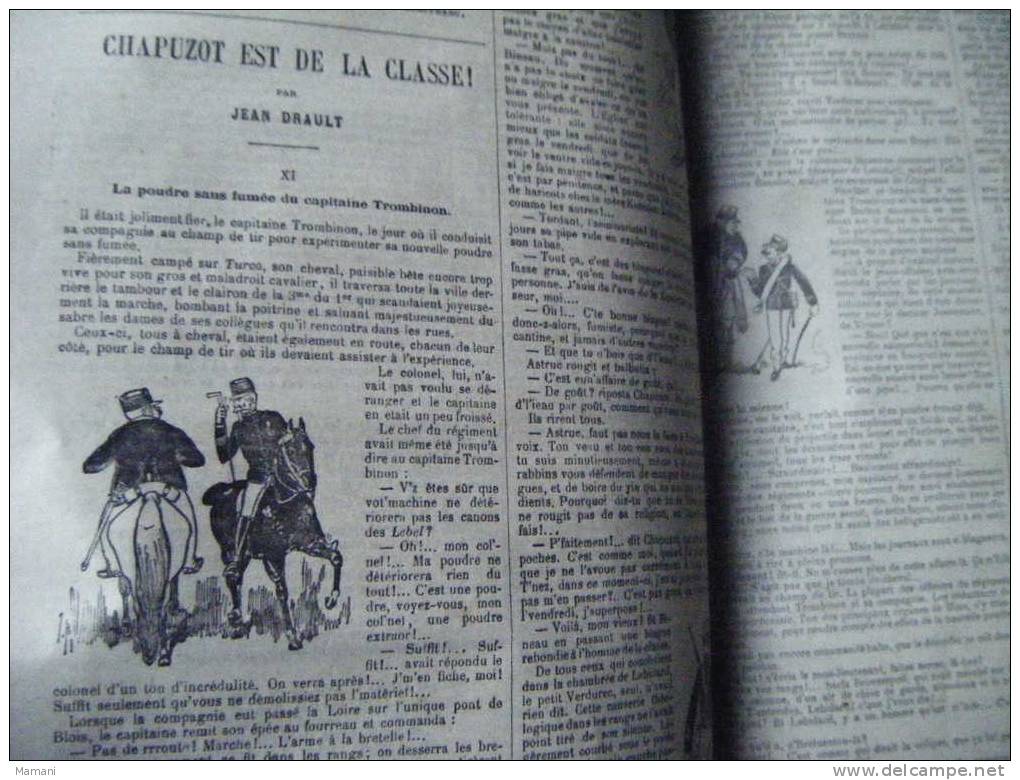 14 Eme 1890 A 1894--les Veilles Des Chaumieres- Chapuzot Est De La Classe Par Drault-illustrateur Vulliemin- - 1801-1900