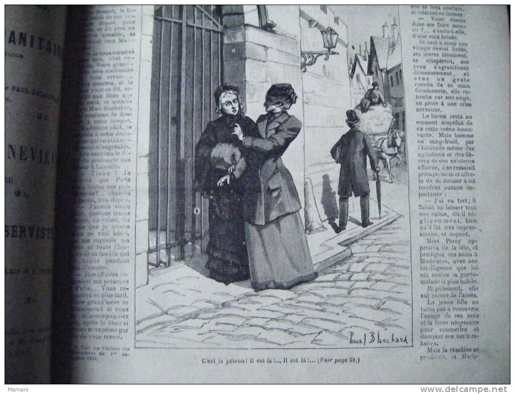 17eme 1893 A 1894--les Veilles Des Chaumieres Terrible Epreuve Par Coppin-jouets Brises Par D´anjou-jose Maria Souvenir- - 1801-1900