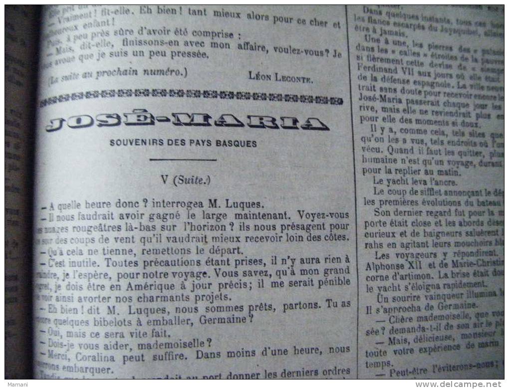 17eme 1893 a 1894--les veilles des chaumieres terrible epreuve par coppin-jouets brises par d´anjou-jose maria souvenir-