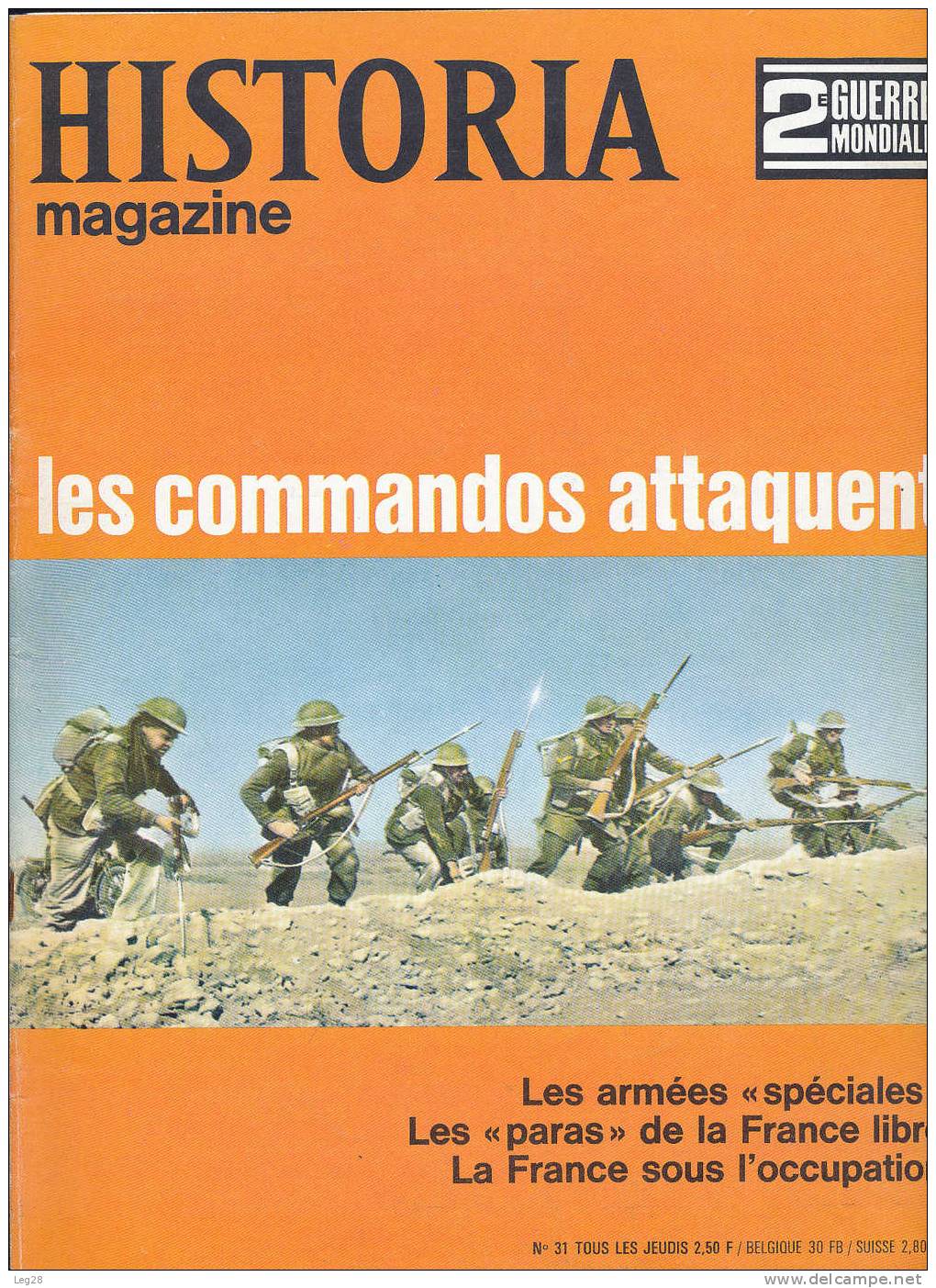 HISTORIA  MAGAZINE  N° 31 - French