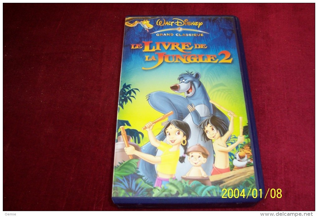 LE LIVRE DE LA JUNGLE   2  WALT DISNEY - Dibujos Animados