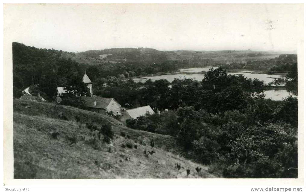 80-CORBIE....LA BARETTE;VUE SUR LES ETANGS......CPSM PETIT FORMAT - Corbie