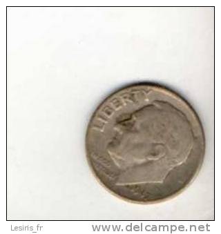 ONE DIME- UNITED STATES OF AMERICA - LIBERTY - ARGENT ? - E. PLURIBUS UNUM - 1947 - 1946-...: Roosevelt