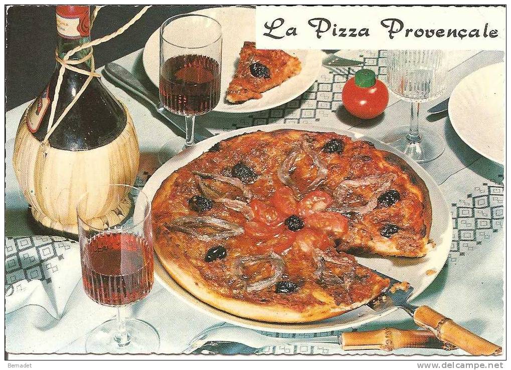 RECETTE DE CUISINE ... LA PIZZA PROVENCALE .... EMILIE BERNARD - Recettes (cuisine)