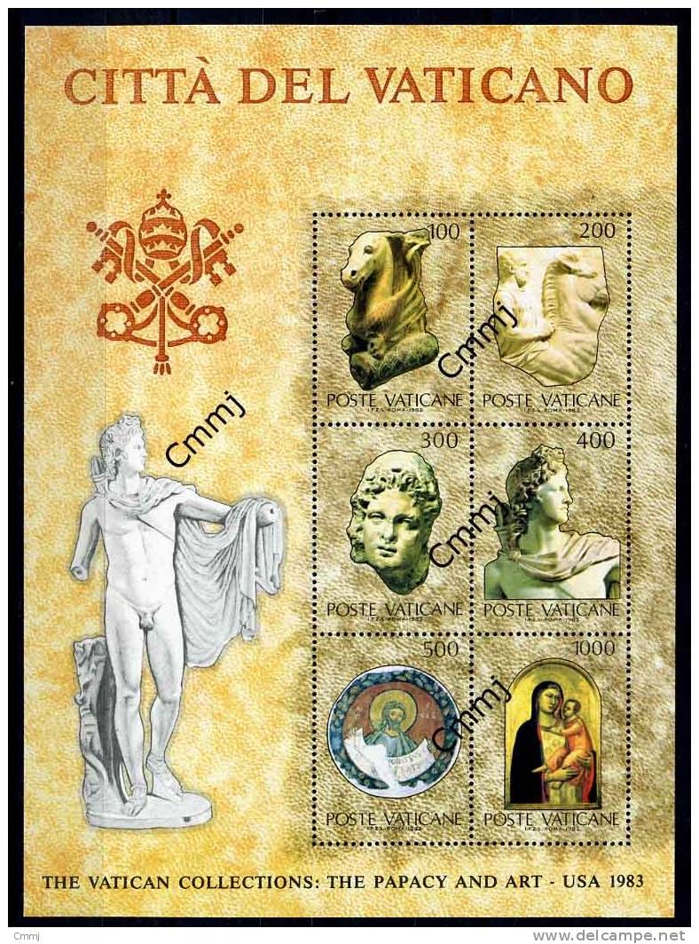 1983 - VATICANO - VATIKAN - Sass.  BF 06 - Collezioni Vaticane - MNH - Stamps Mint - Blocs & Feuillets