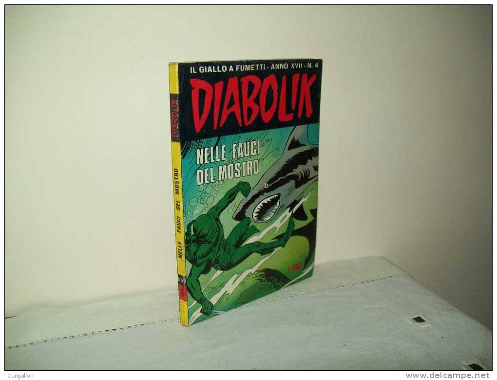 Diabolik  (Astorina 1978) Anno XVII° N. 4 - Diabolik