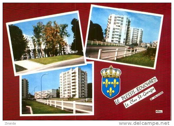 CARTE POSTALE LE PLESSIS BOUCHARD -  LE CLOS ST-GEORGES - Le Plessis Bouchard