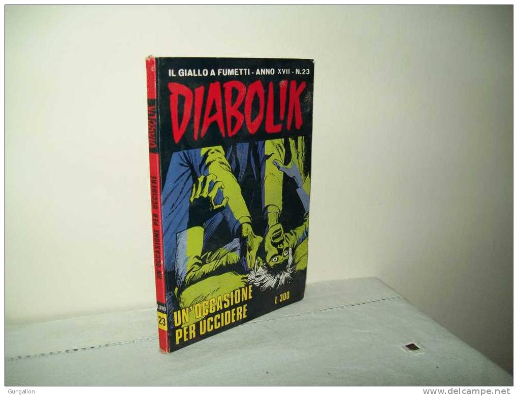 Diabolik (Astorina 1978) Anno XVII° N. 23 - Diabolik