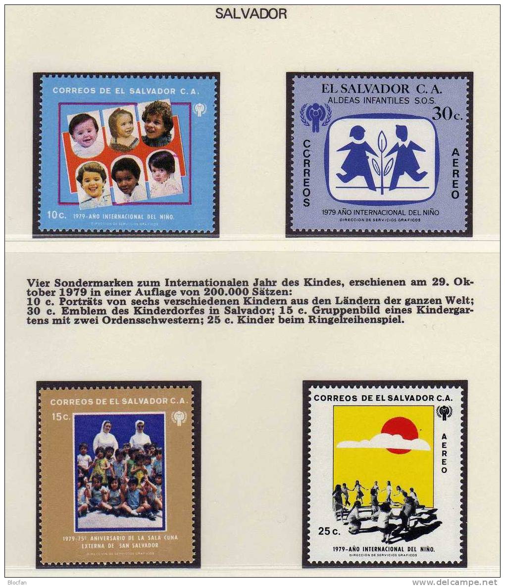 UNO Jahr Des Kindes Zeichnungen St. Kitts 1299/2+Mexiko 1622 ** 1€ UNICEF UNESCO Children Painting Art Stamp Of MEXICO - St.Kitts And Nevis ( 1983-...)