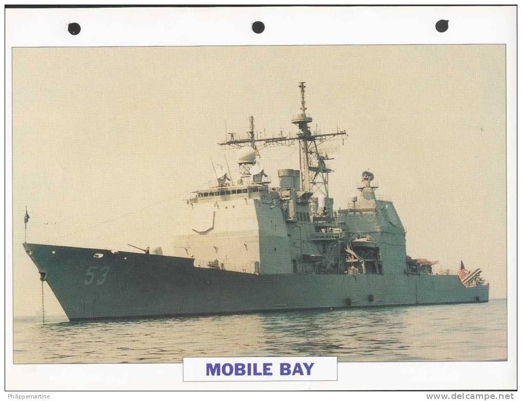 Etats Unis 1985 - Croiseur Lance-missiles MOBILE BAY - Bateaux