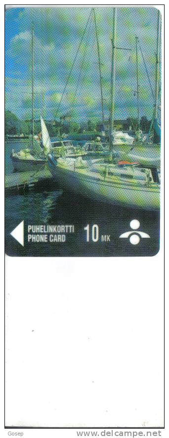 Finland-purjevennet-(foto;heikki Muona)-6/1999-tirage-5.000-used Card+2card Prepiad Free - Finland