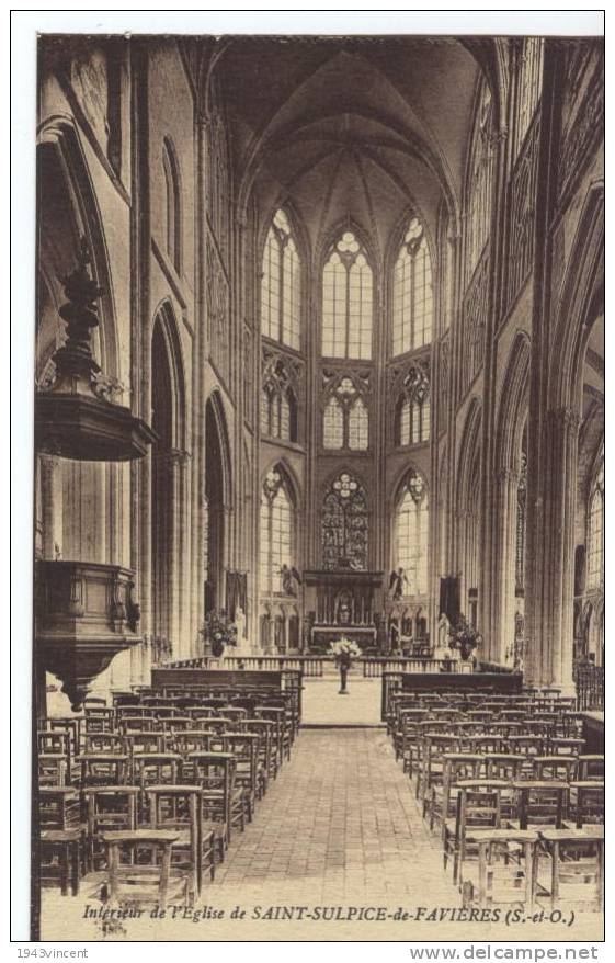 C 4112 - SAINT SULPICE DE FAVIERES -91 -  Nefs - Belle Cpa - - Saint Sulpice De Favieres