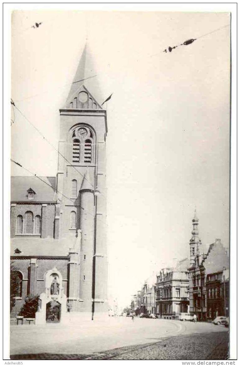 Wevelgem Kerk St Hilarius Uitg. Mw. Van Laar Cuvelier Kortrijkstraat 8 "Echte Foto" - Wevelgem