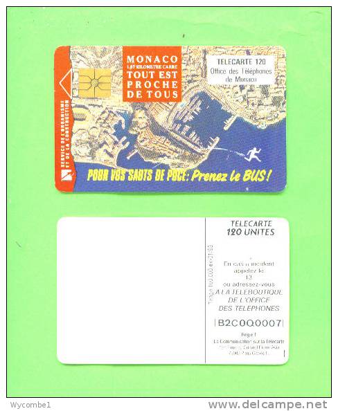 MONACO - Chip Phonecard/Monte Carlo From The Air - Monaco