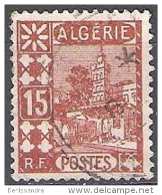 Algérie 1926 Michel 40 O Cote (2005) 0.30 Euro Mosquée Sidi Adber-Rahman Cachet Rond - Oblitérés