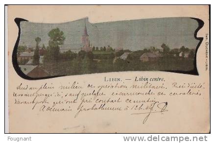 BELGIQUE : :LIBIN (Luxembourg):Libin Centre.1903.Belles Oblit.LIBIN+BEAURAING 1903. - Libin